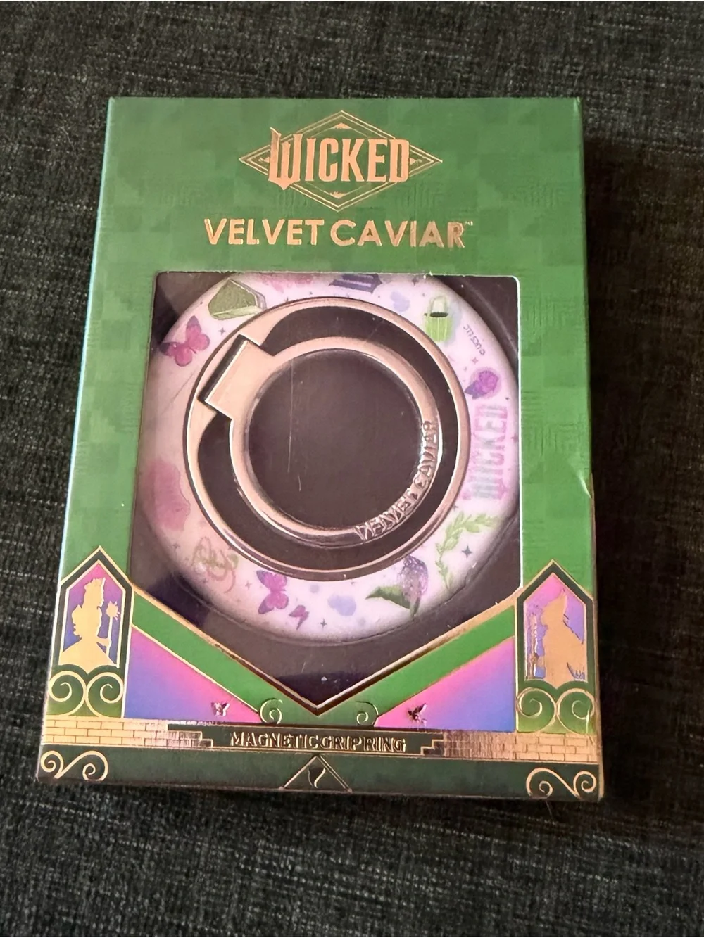 Velvet Caviar Wicked Glinda & Elphaba Phone Case, MagGrip and Mag wallet set